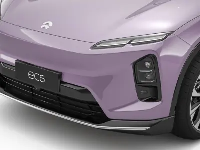 2025 Nio EC6 with Interior 3D model