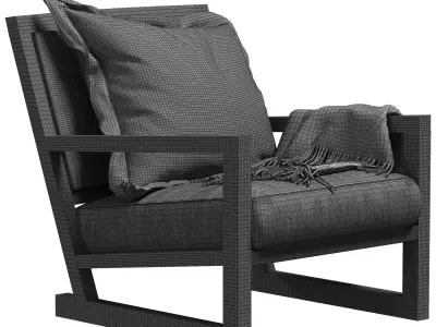 Clio Maxalto Armchair 3D model