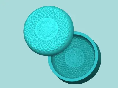 07 Sunflower Center Mold Collection - Silicone Maker - Template