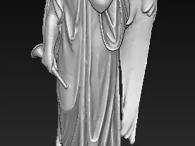 Angel 6 3D model statue 3D model