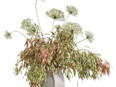 Flower In Vase 114 3D model