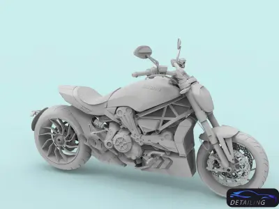 Ducati Bike for 3d printing 3D model
