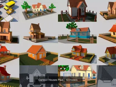 Cartoon Houses Pack