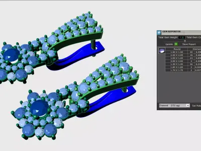 earring 3D print model