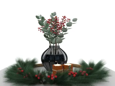 Christmas decor 3D model