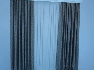 Curtain curtains - Free 3D print model