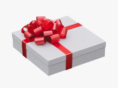 Christmas gift box 3D Model Collection