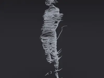 Abstract Hollow Spirit Character 3D model