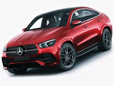 Mercedes-Benz GLE Coupe 2020 3D model