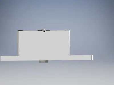 Top Pivot Hinge 3D print model