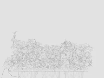 Common Ivy 3D Model Low-poly 3D model