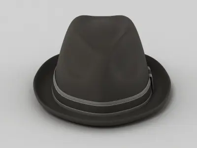 Fedora Hat 3D model