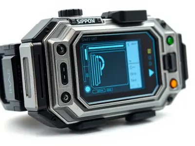 Futuristic Wearable Device Model Pack  SciFi Concept Low-poly 3D model