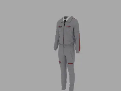 Engineer - Worker Uniform 3D model