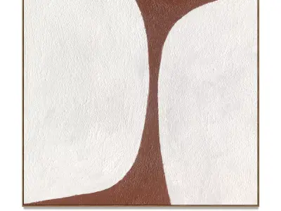 Plaster two square photo frames 144 Low-poly 3D model