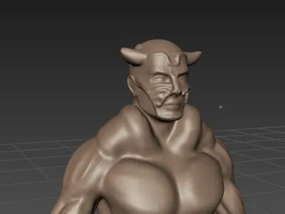 alienman devil Free 3D model