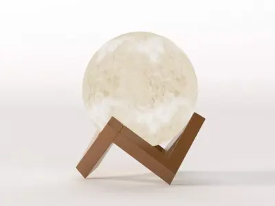 Moon Night Light Table Centerpiece Decoration By Ehobroc 3D model