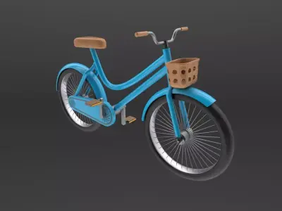 Cycle Low-poly 3D model purchase