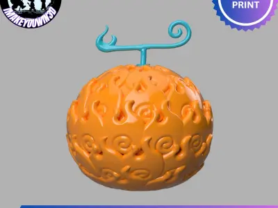 One Piece - Mera-Mera No Mi 3D print model