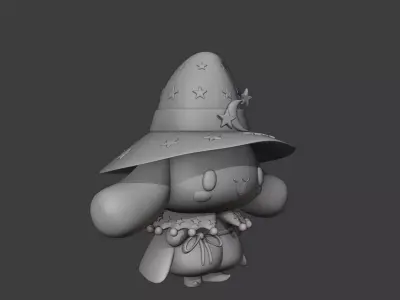 Halloween sanrio cinnamoroll 27 3D print model
