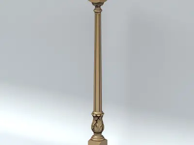 Baluster 003a 3D model