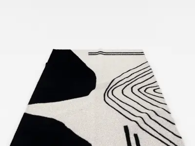 Rugs No 875 Low-poly 3D model