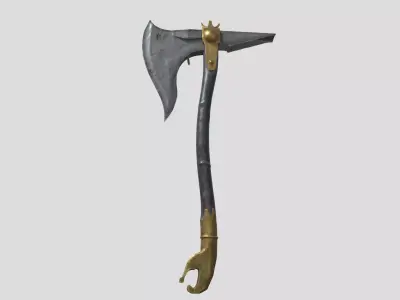 Ancient War Axe 3D model