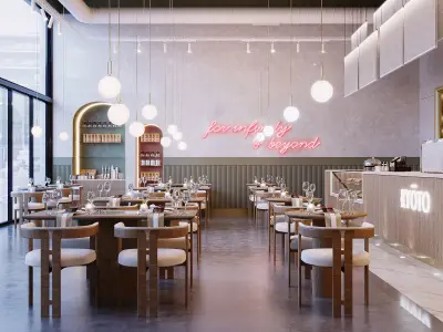 Restaurant Design  3D model