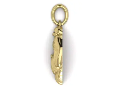 Shih Tzu Pendant 3D print model