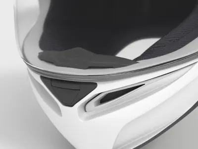 AGV K6 MOTORCYCLE HELMET 3D model