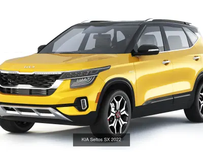 A collection of compact suvs 1 3D Model Pack