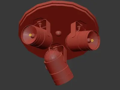Lithonia Lighting LTKMSBK MR16GU10 3D model