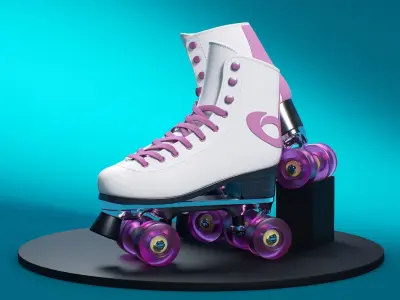 Roller skates Osprey 01 3D model