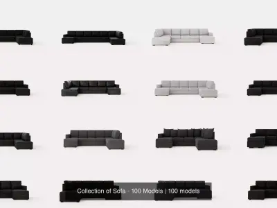 Collection of Sofa - 100 Models