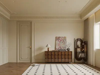 Bedroom interior 119 3D model