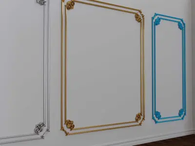 3decor decorative ornate moldings - decorative ornate moldings 3D print model