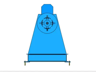 Decoiler machine 3D print model