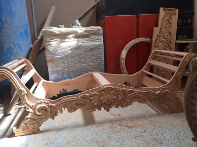 Classic Carved  for cnc 3D model 01 3D model