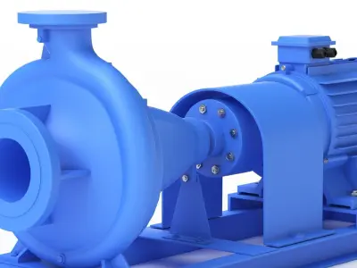 Centrifugal Pump 3D model