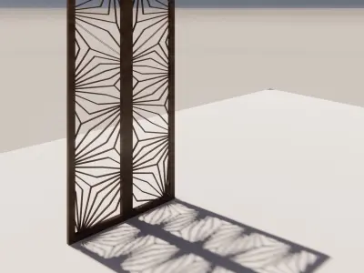 Room Partition Free 3D model