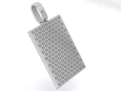 Cuba Flag Pendant 4566 3D print model