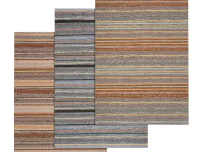 Rug Set 264 3D model