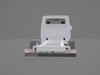 Sprinter Chassis and Cab 2018 3D model