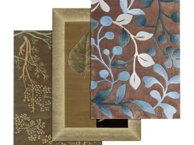Rug Set 791 3D model