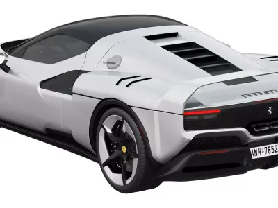 Ferrari SC40 2026 3D model