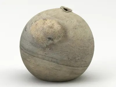 Shiro Tsujimura Ceramic sphere 3D model