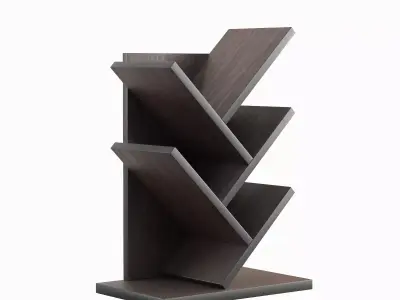 Small Bookshelf Pack B 3D Model Collection