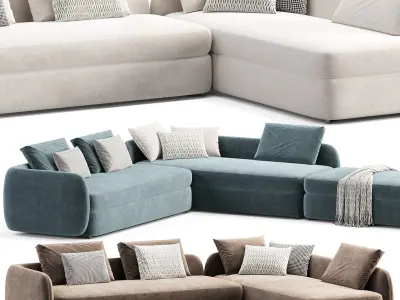 Saint Germain Sofa 3D model