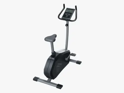 Exercise Bike Low-poly 3D model purchase