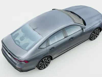 Honda Accord hybrid 2023 Low-poly 3D model